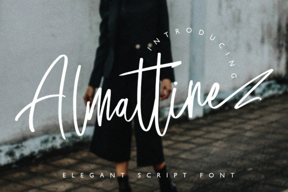 Almattine: A Romantic Script Handwritten Font for Small Business Branding