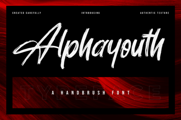 Alphayouth: A Playful Brushed Script Font for Scroll-Stopping Brand Content