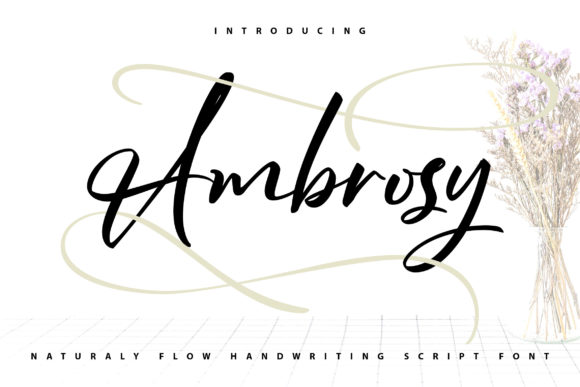 Ambrossy: A Chic Script Handwritten Font for Scroll-Stopping Brand Content