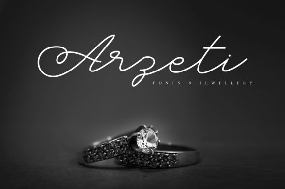 Arzeti: A Thin Lettered Script Font for Editorial Elegance