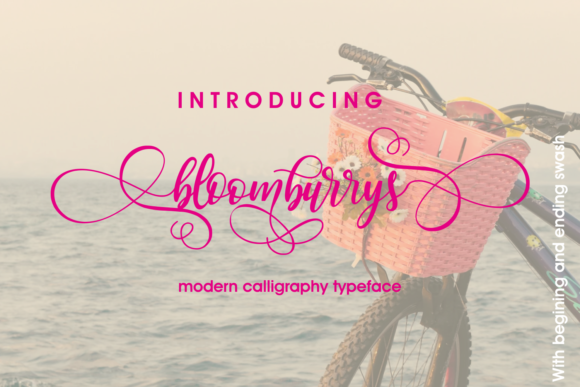 Bloomburrys Script Font for Creative Digital Design