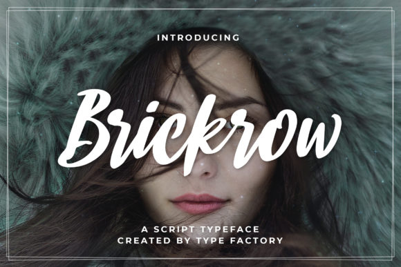 Brickrow: Bold Script Font for Creative Design