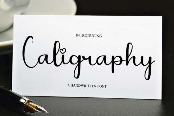 Caligraphy Font for Creative Makers