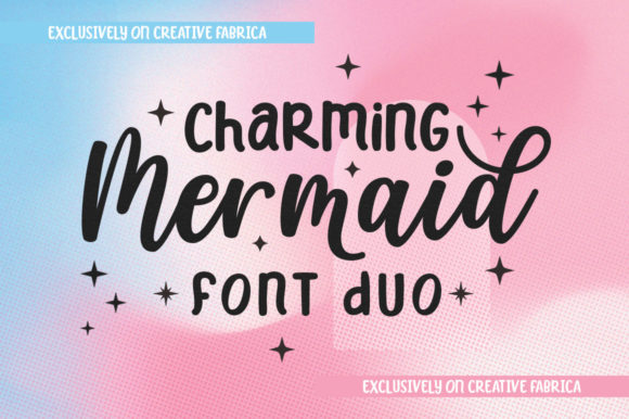 Charming Mermaid Font for Small Business Branding