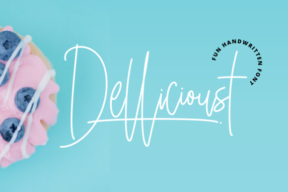 Dellicioust Script Font for Playful, High-Engagement Campaigns