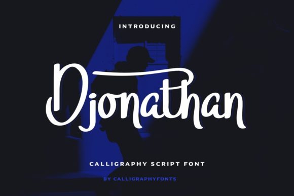 Djonathan: A Romantic Script Handwritten Font for Editorial Design