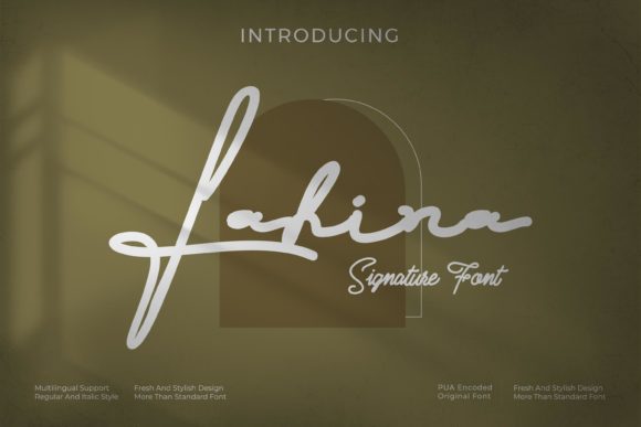 Fahira Script Font for Creative Digital Branding