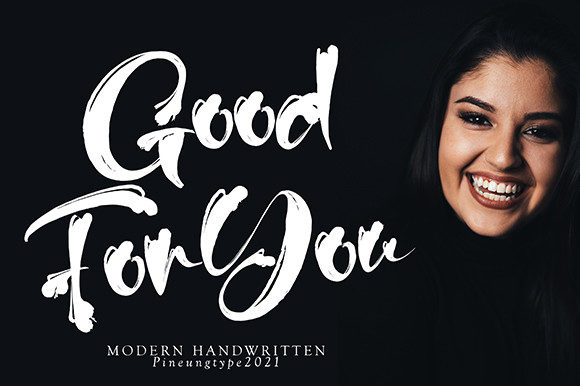 Good for You Script Font for Confident Brand Campaigns