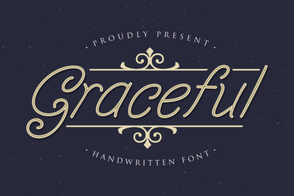 Graceful: A Thin Lettered Script Font for Elegant Editorial Design