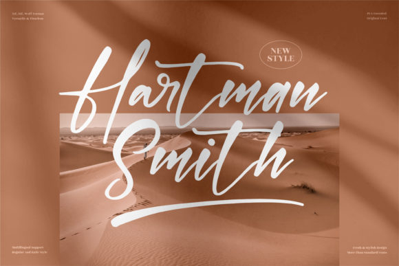 Hartman Smith Script Font for Personalized Branding