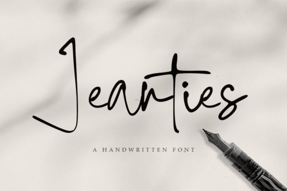 Jeanties Script Font for Modern Web Design