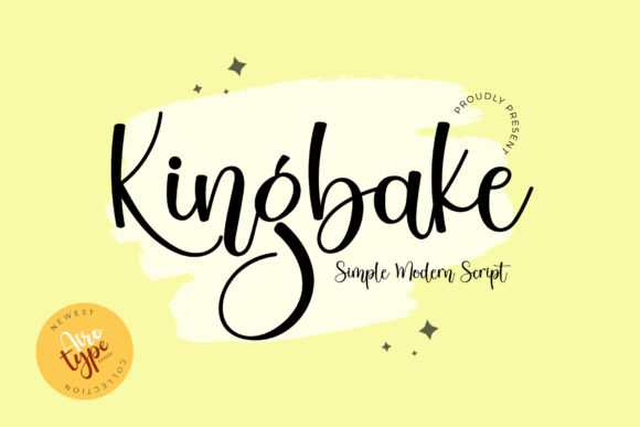 Kingbake: A Delicate Script Font for Elegant Branding