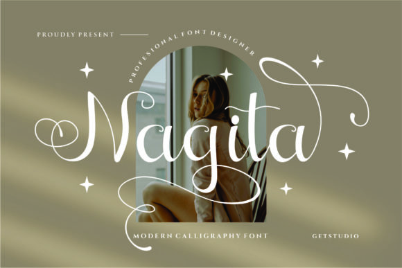 Nagita Font: Elegant Script for Digital Design