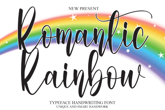 Romantic Rainbow: A Classy Script Font for Small Business Branding