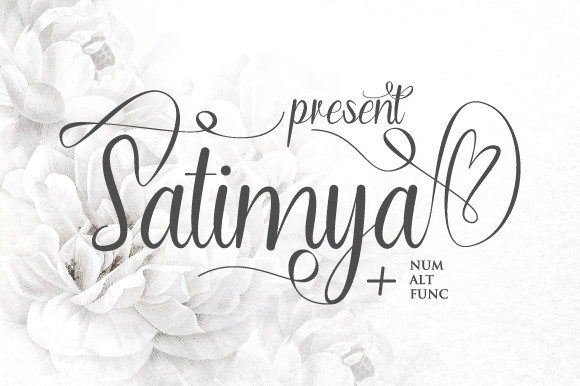 Satimya Font: Elegant Script for Editorial Design