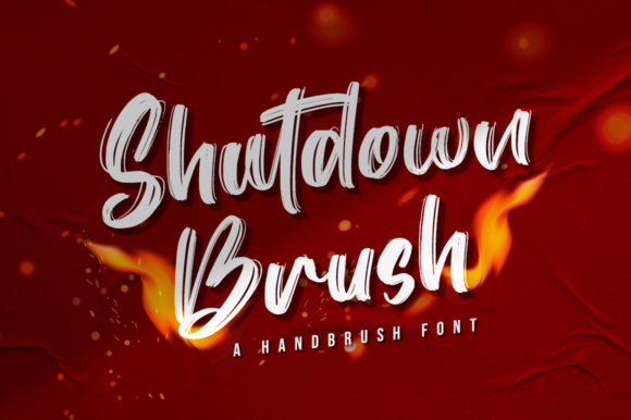 Shutdown Brush: Elegant Script Font for Scroll-Stopping Visuals
