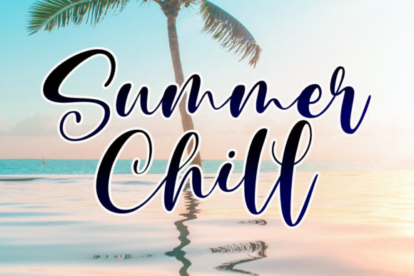 Summer Chill Script Font for Elegant Brand Identity