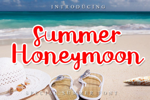 Summer Honeymoon Font for Elegant Small Business Branding