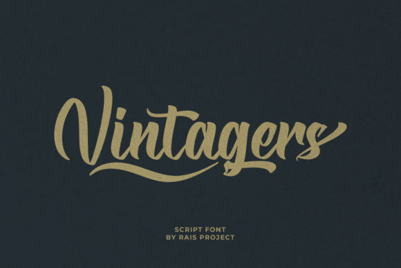 Vintagers Script Font for Elegant Branding