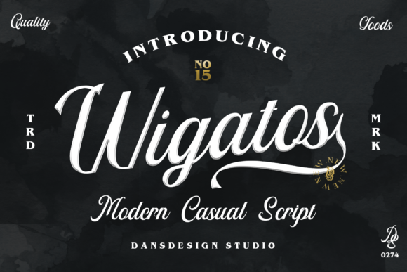 Wigatos Script Font for Elegant Digital Design